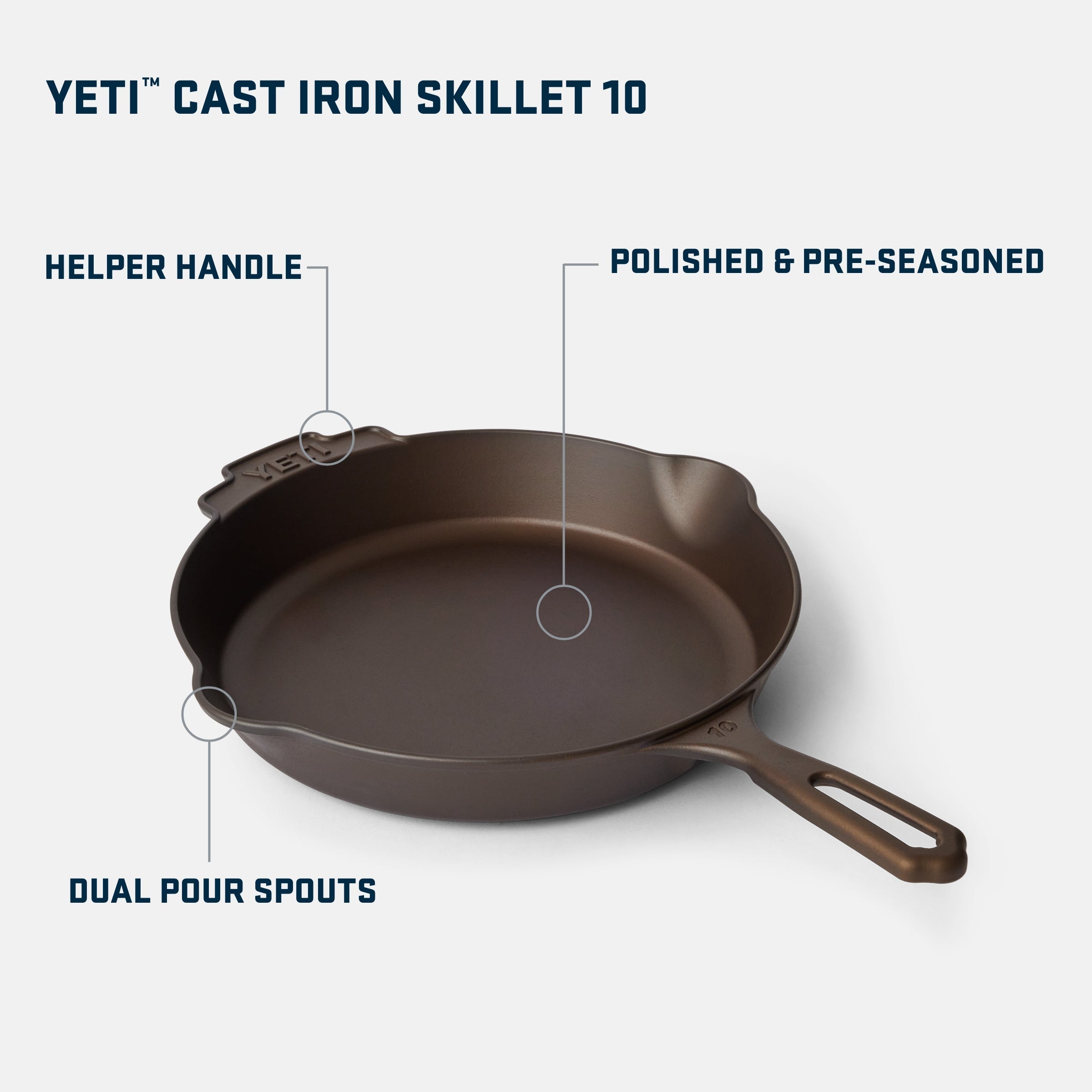 YETI™ 10 Cast Iron Skillet